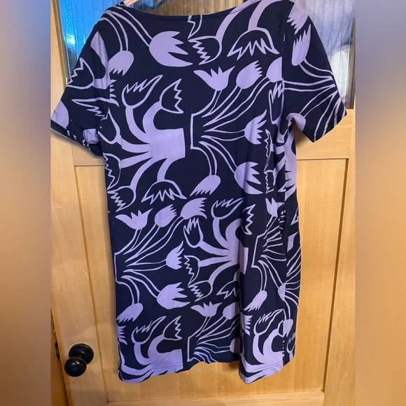 Gorman Purple Jersey Dress Sz 14 Great Condition 💯 Organic Cotton - Picture 4 of 9